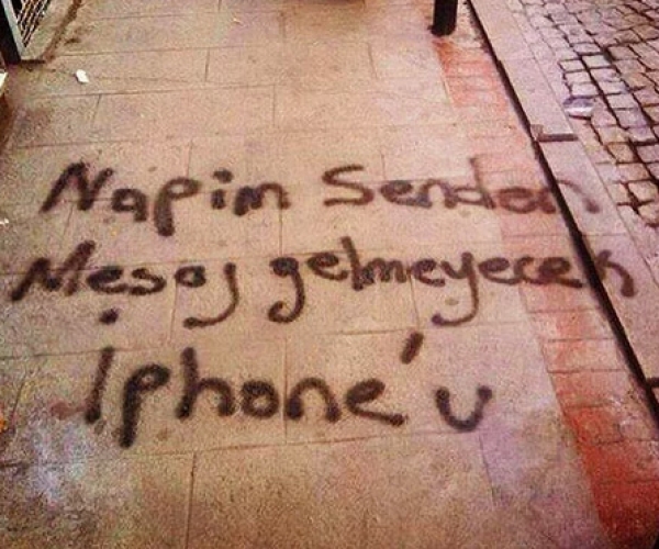 Napim Senden Mesaj Gelmeyecek İphone'u